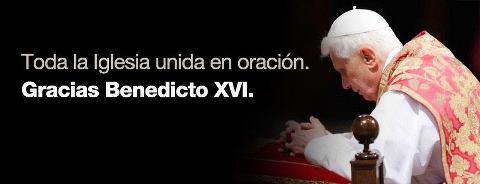 Gracias Benedicto XVI