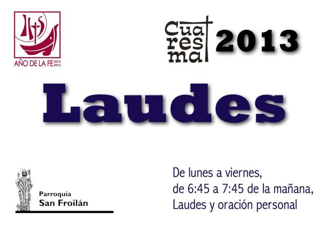 Laudes Cuaresma 2013