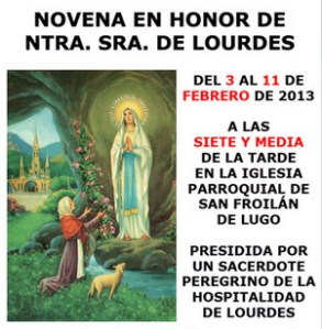 Novena-Lourdes