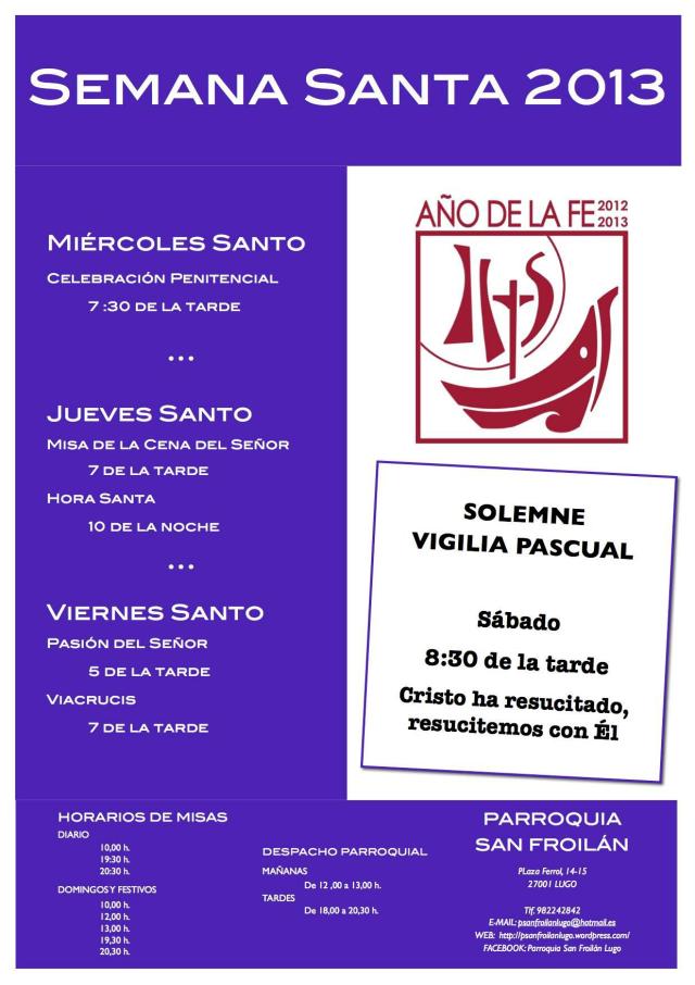 SEMANA SANTA 2013