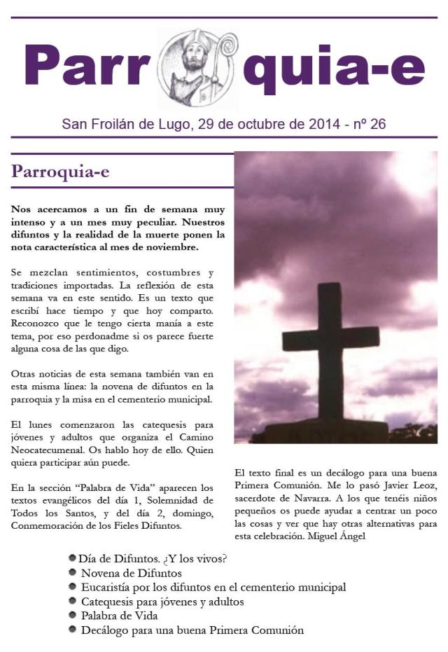 P@rroquia-e nº 26