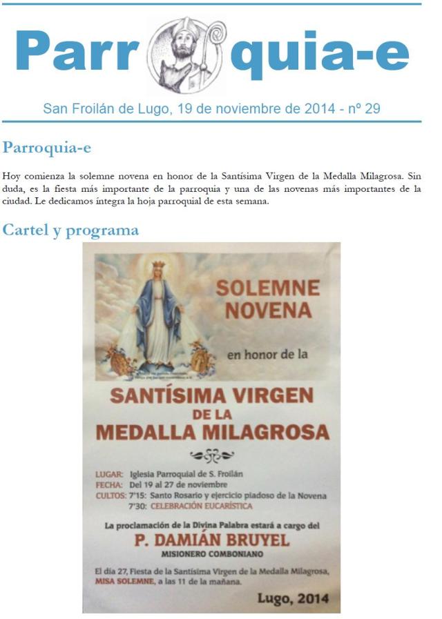 Parroquia-e nº 29