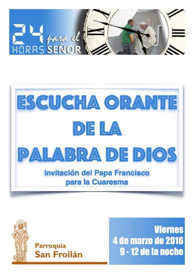 24 HORAS PARA EL SEÑOR